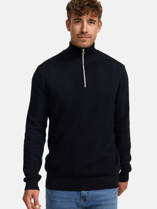Herren Strickpullover - KSCarlo Half-Zip