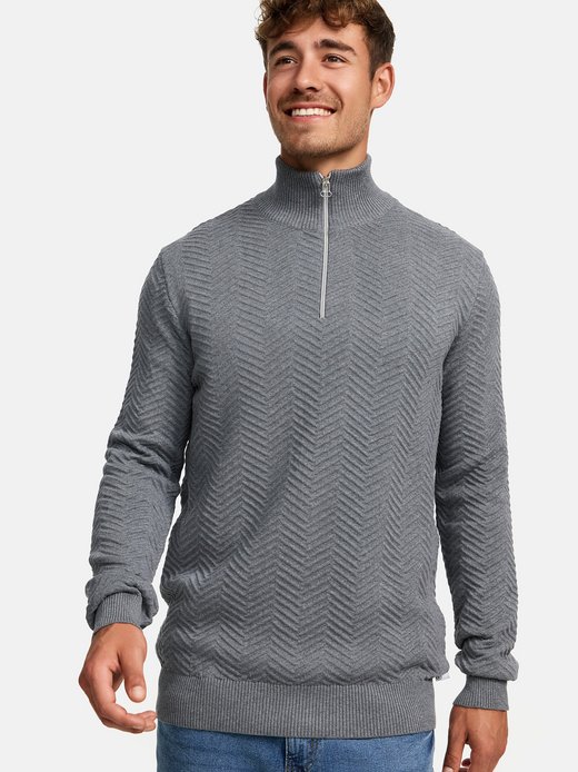 Herren Strickpullover - KSCarlo Half-Zip