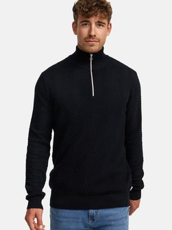 Herren Strickpullover - KSCarlo Half-Zip