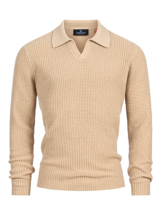 Herren Strickpullover - KSCrombie polo knit