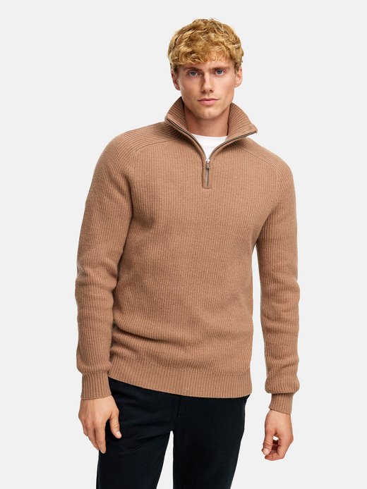 Herren Strickpullover - KSDorsey half zip knit