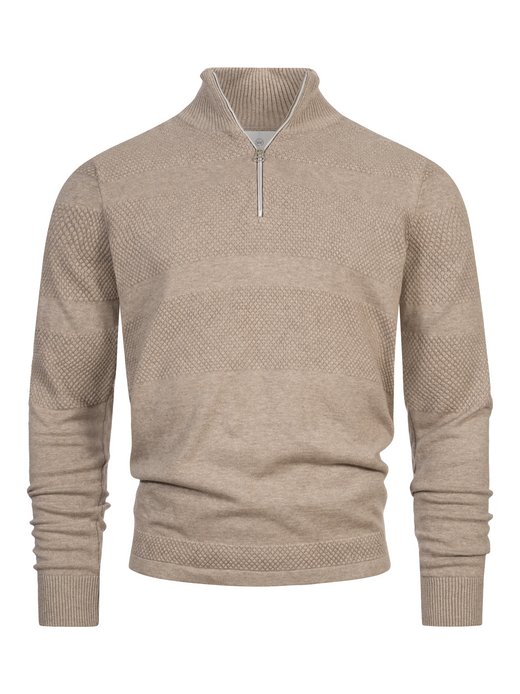 Herren Strickpullover - KSHannes Half-Zip