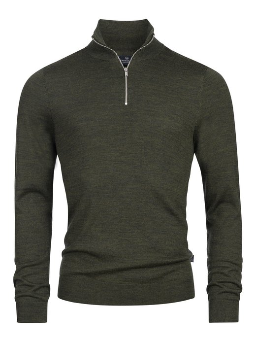 Herren Strickpullover - KSJohannes merino half zip knit