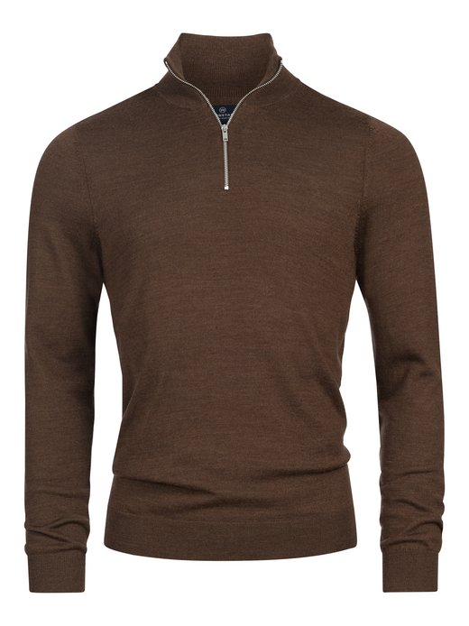 Herren Strickpullover - KSJohannes merino half zip knit