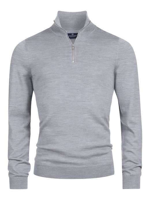 Herren Strickpullover - KSJohannes merino half zip knit