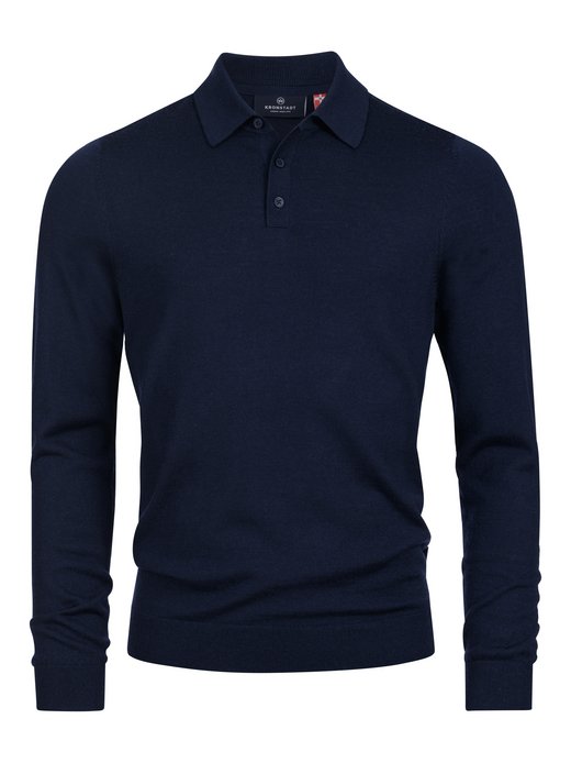 Herren Strickpullover - KSJohannes merino polo knit