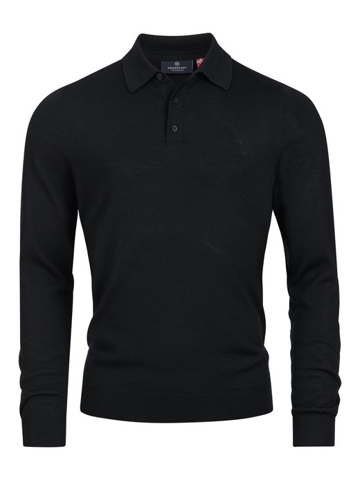 Herren Strickpullover - KSJohannes merino polo knit