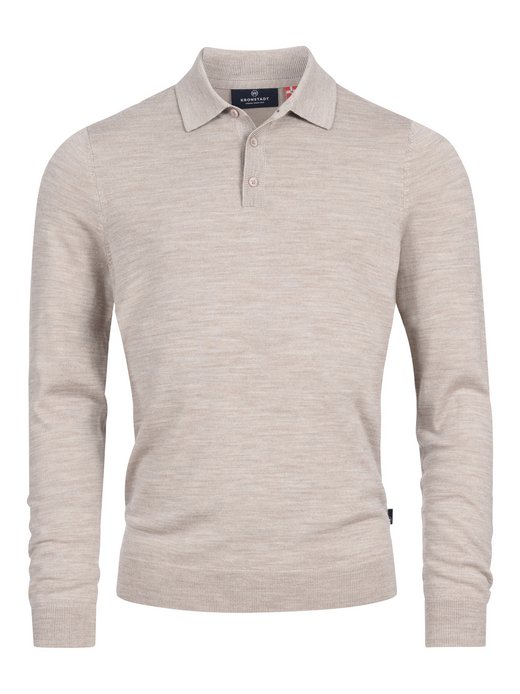 Herren Strickpullover - KSJohannes merino polo knit