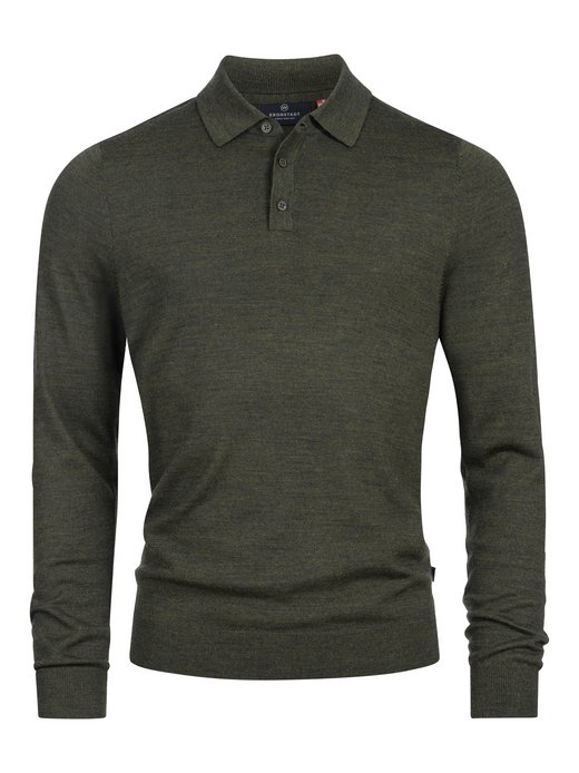 Herren Strickpullover - KSJohannes merino polo knit