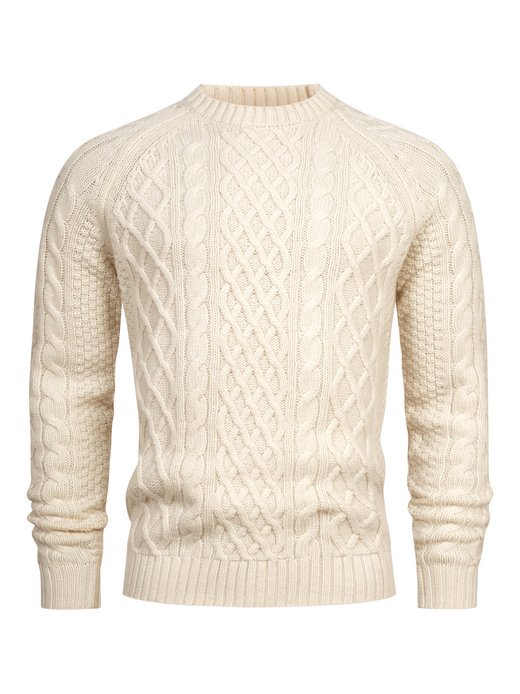 Herren Strickpullover - KSWard crew neck knit