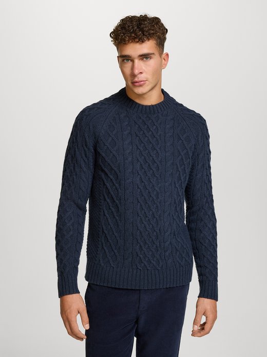 Herren Strickpullover - KSWard crew neck knit