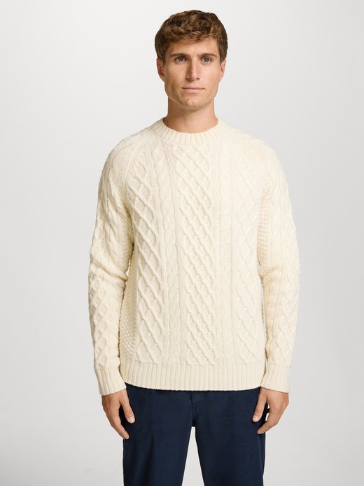 Herren Strickpullover - KSWard crew neck knit