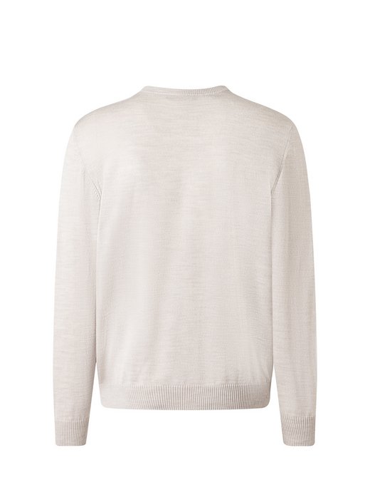 Herren Strickpullover aus Schurwolle