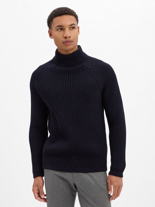 Herren Strickpullover mit Alpaka-Anteil - Arvid