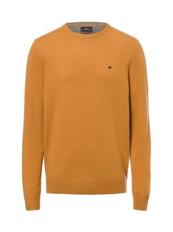 Artikelbild Herren Strickpullover mit Cashmere-Anteil von Fynch-Hatton in terra uni