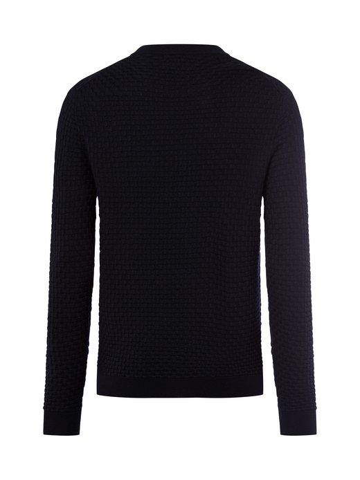 Herren Strickpullover mit Schurwoll-Anteil