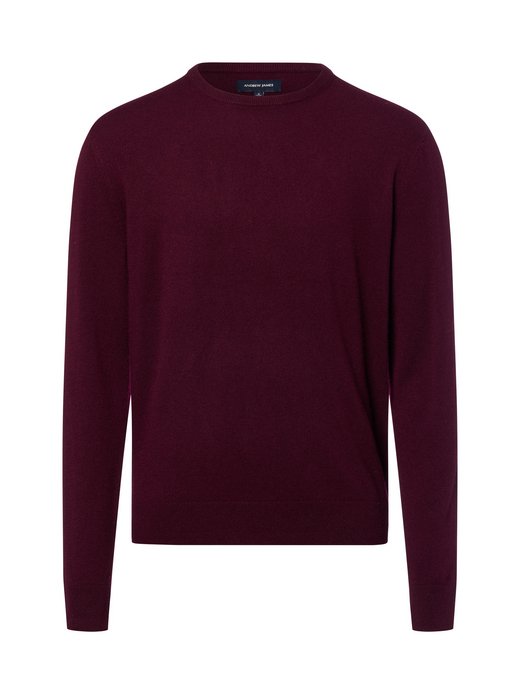 Herren Strickpullover mit Woll- und Cashmere-Anteil
