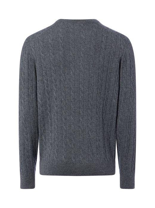 Herren Strickpullover mit Woll- und Cashmere-Anteil
