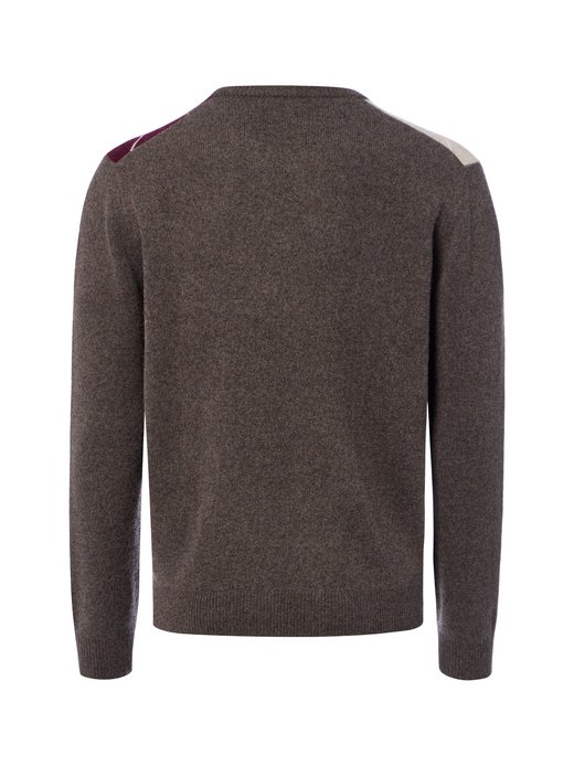 Herren Strickpullover mit Woll- und Cashmere-Anteil