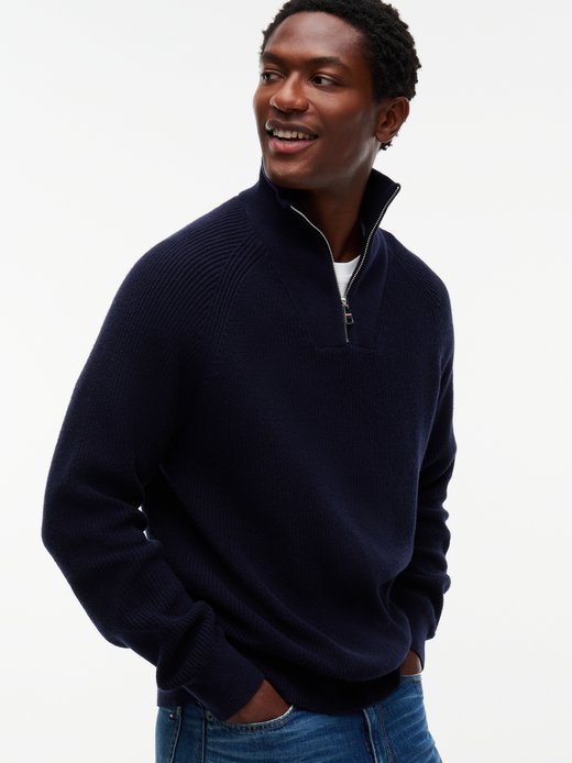Herren Strickpullover mit Wollanteil
