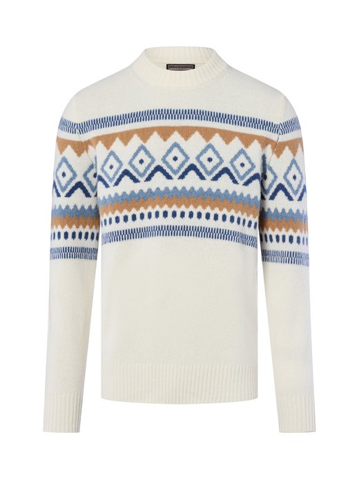 Herren Strickpullover mit Wollanteil