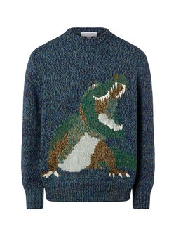 Herren Strickpullover mit Wollanteil