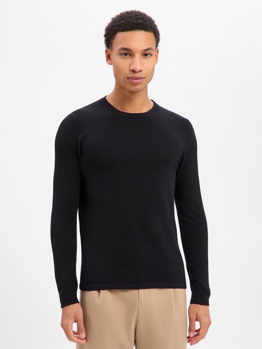 Herren Strickpullover mit Wolle - Irmino