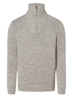 Artikelbild Herren Strickpullover von Ragman in hellgrau ecru meliert