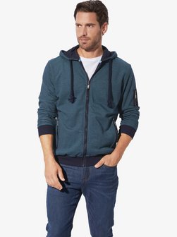 Artikelbild Herren Sweatjacke - NOLIENZA von BABISTA in blau bedruckt