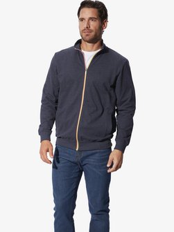 Artikelbild Herren Sweatjacke - ULVIN von BABISTA in blau uni