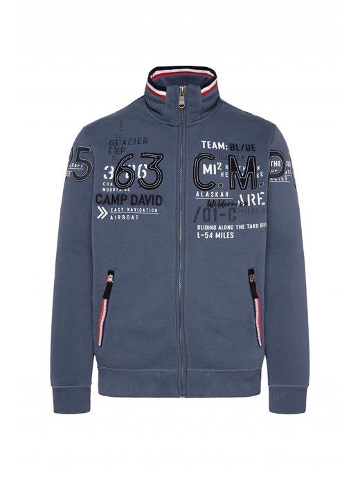 Camp David Bomberjacke CAMP DAVID Winterjacke, Ohne Kapuze, Mit
