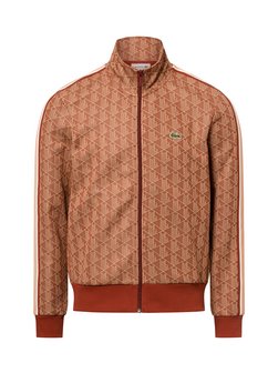 Artikelbild Herren Sweatjacke von Lacoste in cognac beige gemustert