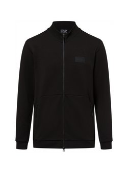Artikelbild Herren Sweatjacke von EA7 Emporio Armani in schwarz uni