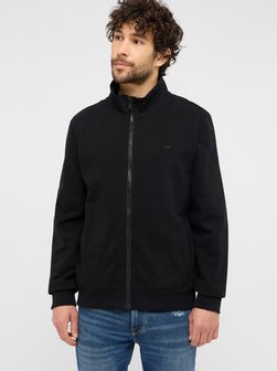 Artikelbild Herren Sweatjacke von Mustang in schwarz uni