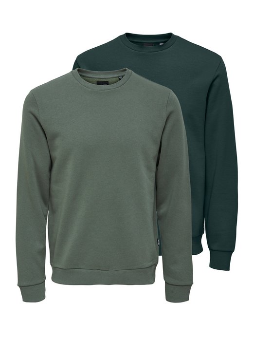 Herren Sweatshirt Ceres im 2er-Pack
