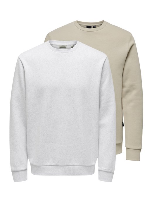 Herren Sweatshirt Ceres im 2er-Pack