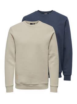 Herren Sweatshirt Ceres im 2er-Pack