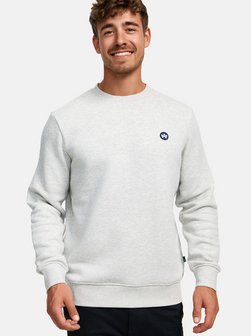 Artikelbild Herren Sweatshirt - KSLars von Kronstadt in hellgrau uni