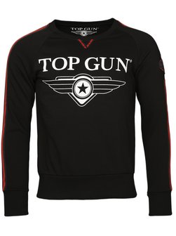 Artikelbild Herren Sweatshirt von Topgun in schwarz uni