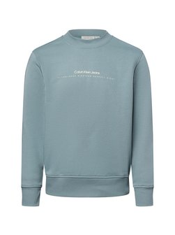 Artikelbild Herren Sweatshirt von Calvin Klein Jeans in blau uni