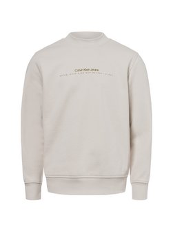 Artikelbild Herren Sweatshirt von Calvin Klein Jeans in beige uni