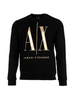 Artikelbild Herren Sweatshirt von Armani Exchange in schwarz bedruckt