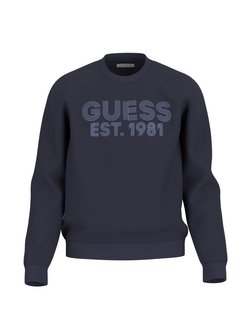 Artikelbild Herren Sweatshirt von GUESS in blau bedruckt