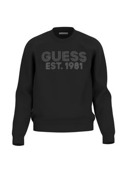 Artikelbild Herren Sweatshirt von GUESS in schwarz bedruckt
