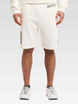 Artikelbild Herren Sweatshorts  -  Eickhorn von Carlo Colucci in weiß bedruckt