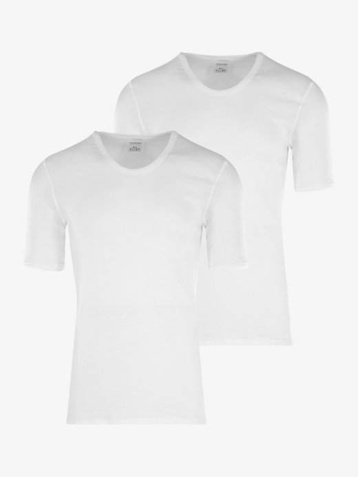 Herren T-Shirt  -  2er-Pack Classic Screwneck
