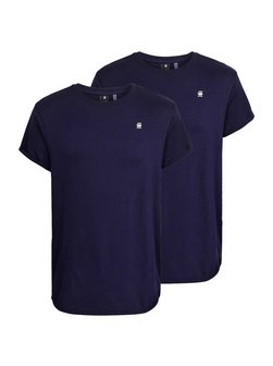 Artikelbild Herren T-Shirt 2er Pack von G-Star RAW in blau uni