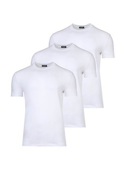 Artikelbild Herren T-Shirt 3er Pack von Dsquared in weiß uni