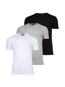 Artikelbild Herren T-Shirt 3er Pack von Dsquared in mehrfarbig uni