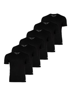 Artikelbild Herren T-Shirt 6er Pack von Diesel in schwarz uni
